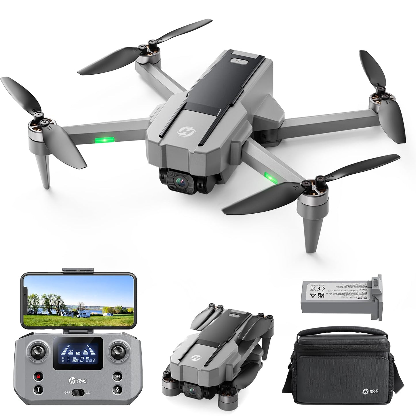 Holy Stone HS440G 4K Camera Drone – Compact, Powerful, and Feature-Packed!