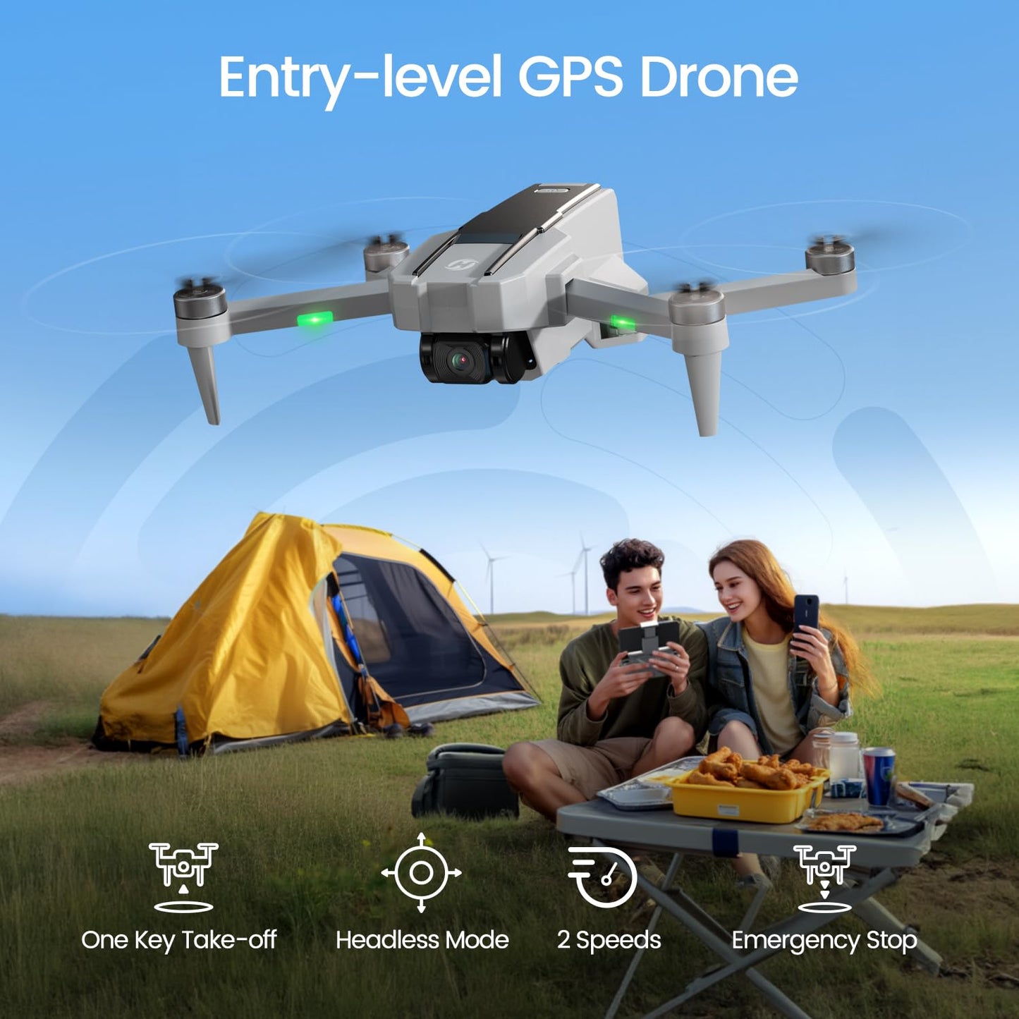 Holy Stone HS440G 4K Camera Drone – Compact, Powerful, and Feature-Packed!